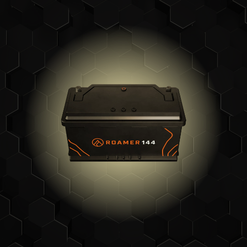 Roamer Smart 5 144Ah DIN Lithium Leisure Battery