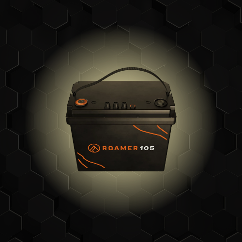 Roamer Smart 5 105Ah Lithium Leisure Battery