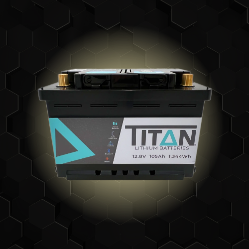 Titan Lithium 105Ah Leisure Battery